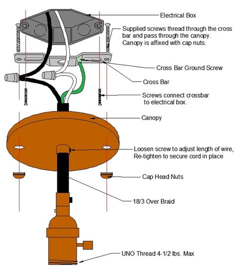 electrical fixture wiring diagram 